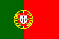 Muestra bandera de portugal